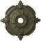 Ekena Millwork Benson Classic Medallion (Canopies up to 6 1/2"), 28 3/8"OD x 3 3/4"ID x 1 5/8"P, Painted Turtle CM28BEPTF - alternate 1